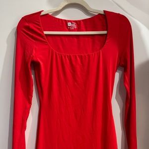 Red Stretchy fitting Dress